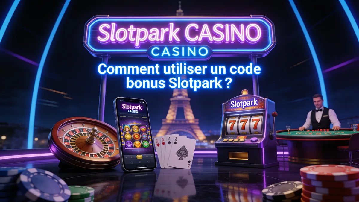 slotpark en France — Comment utiliser un code bonus Slotpark ?